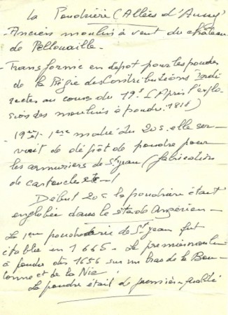 MERCI à Mme AUDOUIN-DUBREUIL qui a eu la grande amabilité de nous communiquer la vérité historique